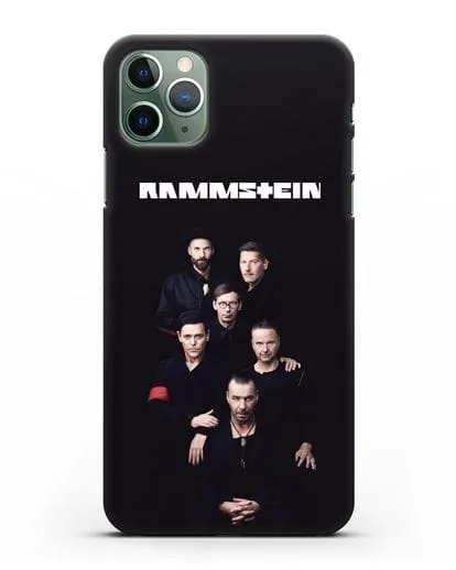 Чехол с картинкой группы Rammstein силиконовый для iPhone 11 Pro