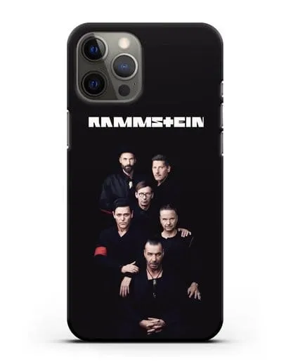 Чехол с картинкой группы Rammstein силиконовый для iPhone 12 Pro Max