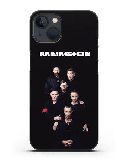 Чехол с картинкой группы Rammstein силиконовый для iPhone 13 Mini