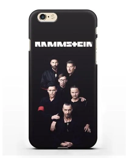 Чехол с картинкой группы Rammstein силиконовый для iPhone 6