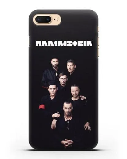 Чехол с картинкой группы Rammstein силиконовый для iPhone 7 Plus