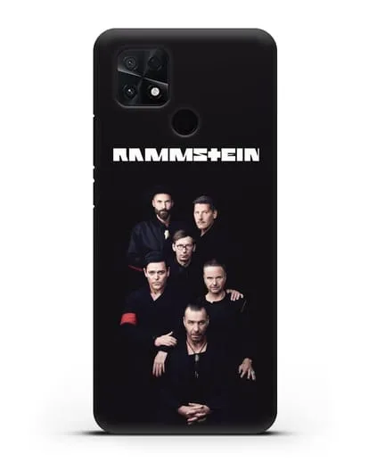 Чехол с картинкой группы Rammstein силиконовый для Xiaomi Poco C40