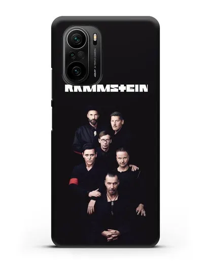 Чехол с картинкой группы Rammstein силиконовый для Xiaomi Poco F3