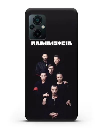 Чехол с картинкой группы Rammstein силиконовый для Xiaomi Poco M5
