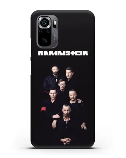 Чехол с картинкой группы Rammstein силиконовый для Xiaomi Poco M5s