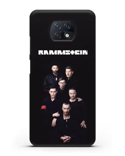 Чехол с картинкой группы Rammstein силиконовый для Xiaomi Redmi Note 9T