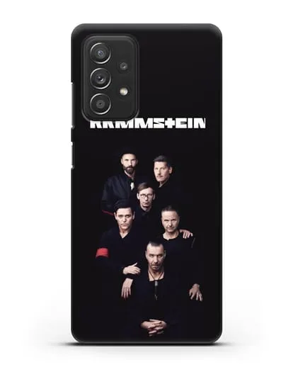 Чехол с картинкой группы Rammstein силиконовый для Samsung Galaxy A53