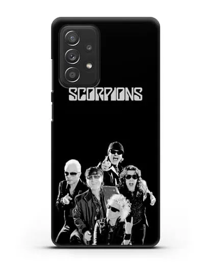 Чехол с фотографией группы Scorpions силиконовый для Samsung Galaxy A53