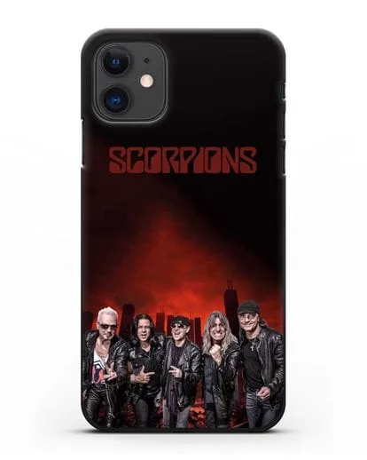 Чехол группа Scorpions силиконовый для iPhone 11