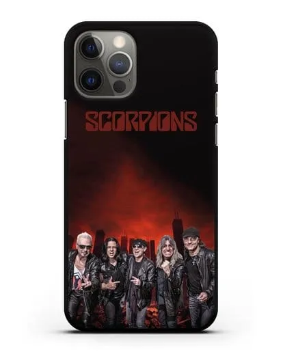 Чехол группа Scorpions силиконовый для iPhone 12 Pro
