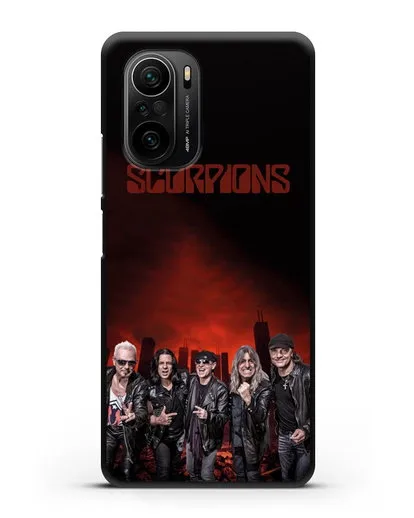 Чехол группа Scorpions силиконовый для Xiaomi Poco F3