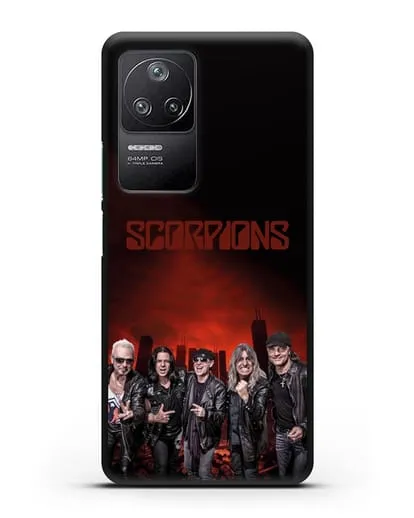 Чехол группа Scorpions силиконовый для Xiaomi Poco F4