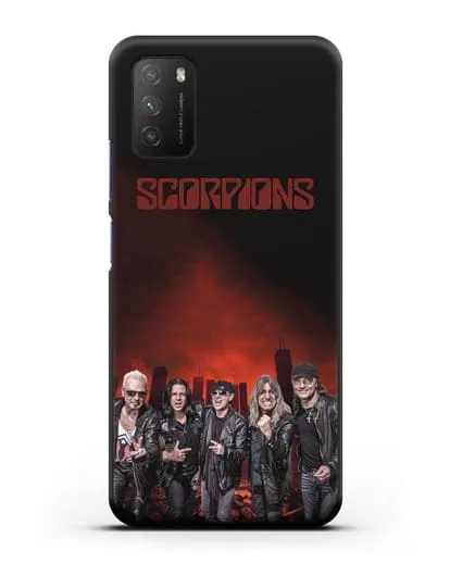 Чехол группа Scorpions силиконовый для Xiaomi Poco M3