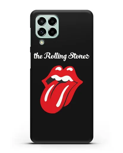 Чехол с символикой The Rolling Stones силиконовый для Samsung Galaxy M53 [SM-M536]
