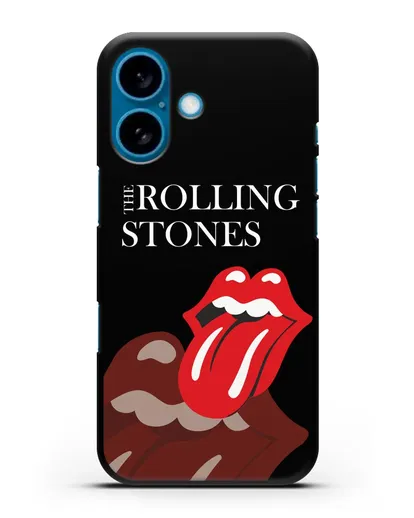 Чехол The Rolling Stones силиконовый для iPhone 16