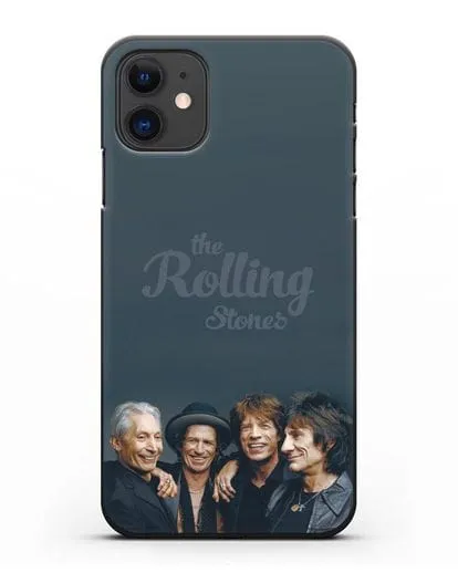 Чехол с фотографией группы The Rolling Stones силиконовый для iPhone 11