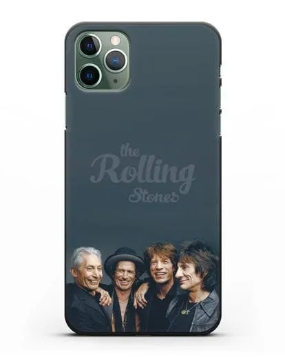 Чехол с фотографией группы The Rolling Stones силиконовый для iPhone 11 Pro
