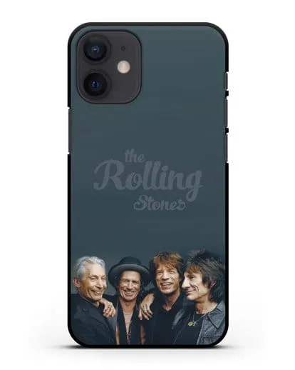 Чехол с фотографией группы The Rolling Stones силиконовый для iPhone 12 mini