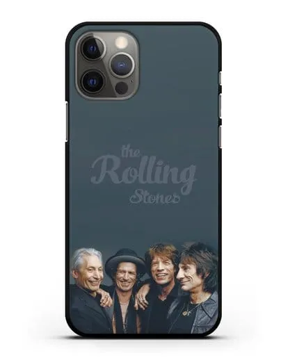 Чехол с фотографией группы The Rolling Stones силиконовый для iPhone 12 Pro