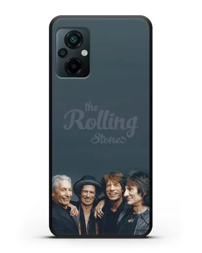 Чехол с фотографией группы The Rolling Stones силиконовый для Xiaomi Poco M5