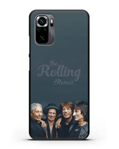 Чехол с фотографией группы The Rolling Stones силиконовый для Xiaomi Poco M5s