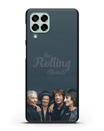 Чехол с фотографией группы The Rolling Stones силиконовый для Samsung Galaxy M53 [SM-M536]