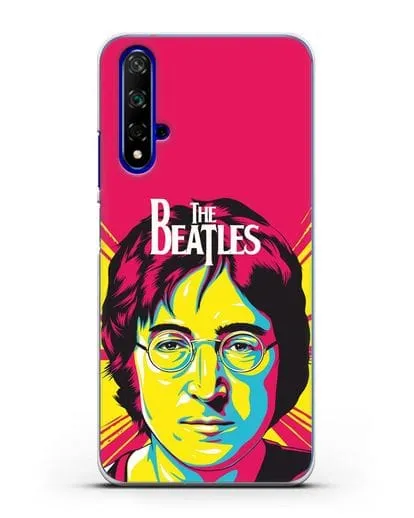 Чехол с иллюстрацией Джон Леннон силиконовый для Honor 20