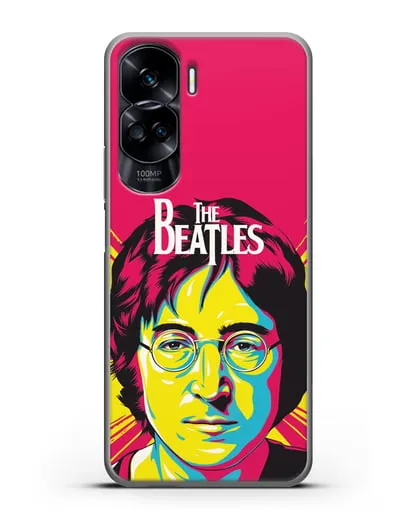 Чехол с иллюстрацией Джон Леннон силиконовый для Honor 90 Lite