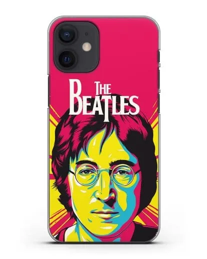 Чехол с иллюстрацией Джон Леннон силиконовый для iPhone 12 mini