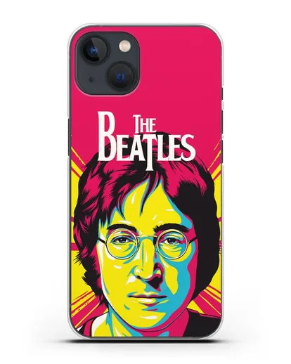 Чехол с иллюстрацией Джон Леннон силиконовый для iPhone 13 Mini