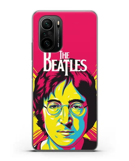 Чехол с иллюстрацией Джон Леннон силиконовый для Xiaomi Poco F3