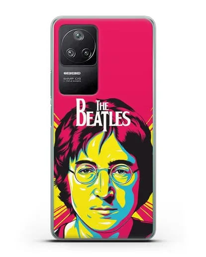 Чехол с иллюстрацией Джон Леннон силиконовый для Xiaomi Poco F4