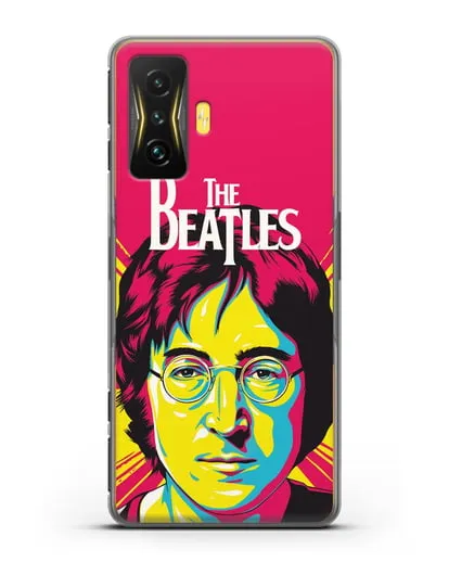 Чехол с иллюстрацией Джон Леннон силиконовый для Xiaomi Poco F4 GT