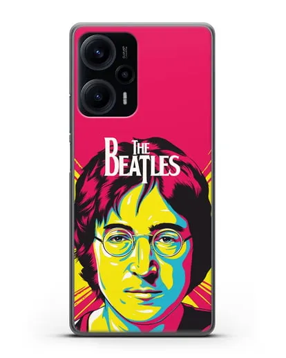 Чехол с иллюстрацией Джон Леннон силиконовый для Xiaomi Poco F5