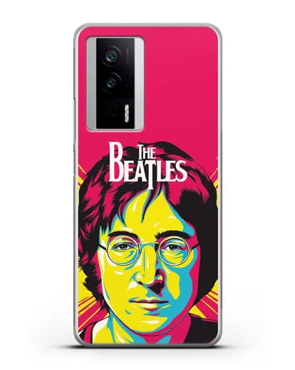 Чехол с иллюстрацией Джон Леннон силиконовый для Xiaomi Poco F5 Pro