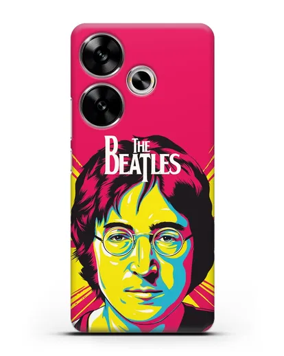 Чехол с иллюстрацией Джон Леннон силиконовый для Xiaomi Poco F6