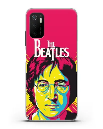 Чехол с иллюстрацией Джон Леннон силиконовый для Xiaomi Poco M3 Pro