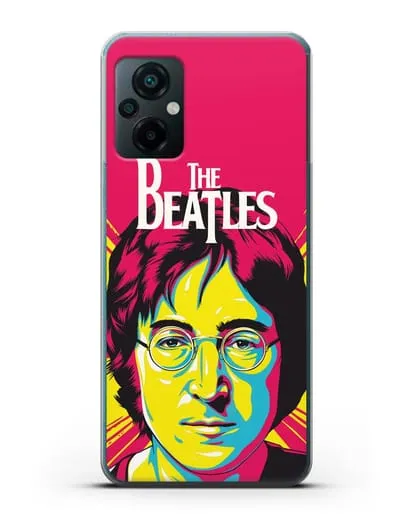 Чехол с иллюстрацией Джон Леннон силиконовый для Xiaomi Poco M5