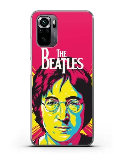 Чехол с иллюстрацией Джон Леннон силиконовый для Xiaomi Poco M5s