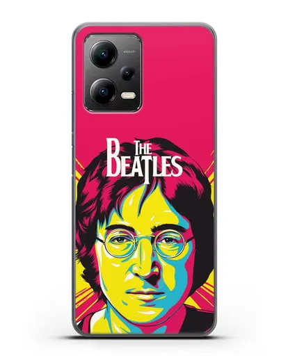 Чехол с иллюстрацией Джон Леннон силиконовый для Xiaomi Poco X5