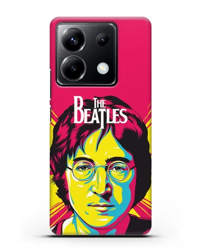 Чехол с иллюстрацией Джон Леннон силиконовый для Xiaomi Poco X6