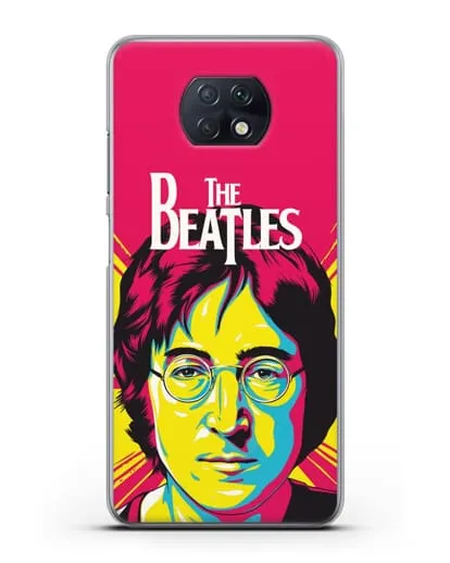 Чехол с иллюстрацией Джон Леннон силиконовый для Xiaomi Redmi Note 9T