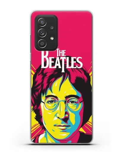 Чехол с иллюстрацией Джон Леннон силиконовый для Samsung Galaxy A53