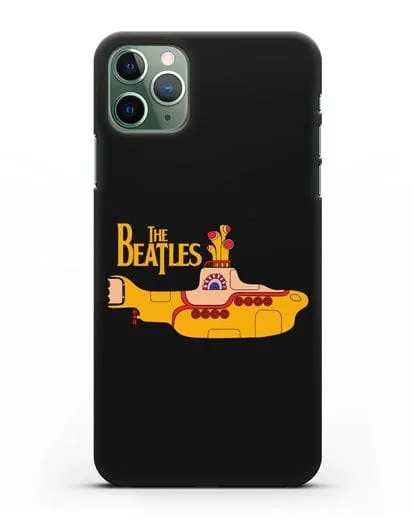 Чехол с картинкой The Beatles Yellow submarine силиконовый для iPhone 11 Pro Max