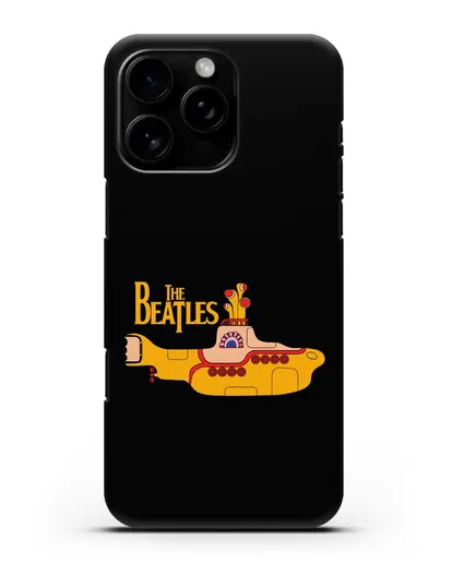 Чехол с картинкой The Beatles Yellow submarine силиконовый для iPhone 16 Pro Max