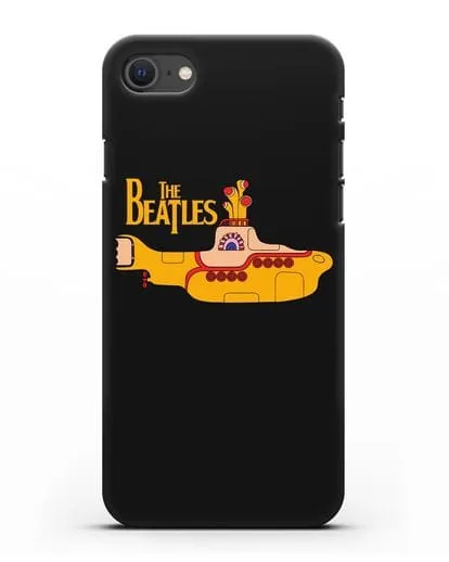 Чехол с картинкой The Beatles Yellow submarine силиконовый для iPhone SE 2020