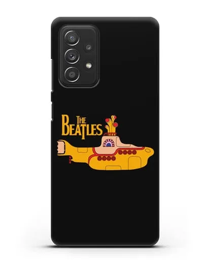 Чехол с картинкой The Beatles Yellow submarine силиконовый для Samsung Galaxy A53