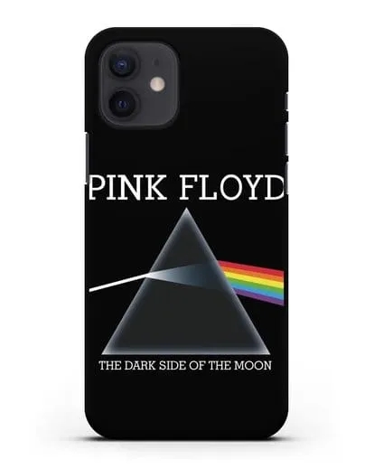 Чехол с картинкой Pink Floyd The dark side of the moon силиконовый для iPhone 12