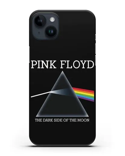 Чехол с картинкой Pink Floyd The dark side of the moon силиконовый для iPhone 14 Plus