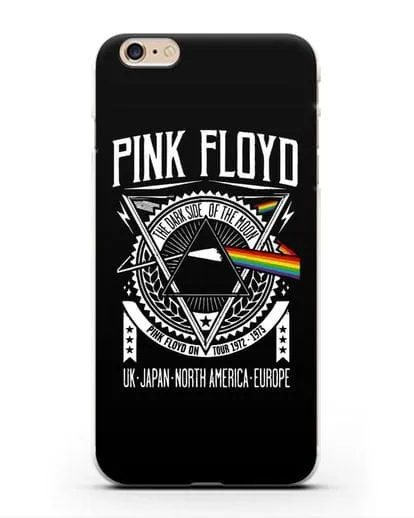 Чехол Pink Floyd с логотипом тура 1972-1973 The dark side of the moon силиконовый для iPhone 6s Plus